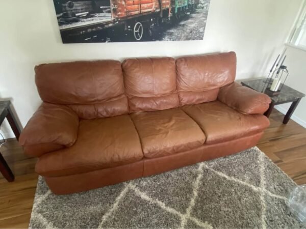 Free Leather Couch - Image 2