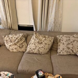 Couch and ottoman