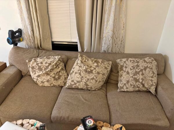 Couch and ottoman